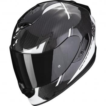 Casco Scorpion EXO-1400 Evo Kendal Carbono Negro/Blanco