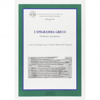 L'epigramma greco. Problemi e prospettive