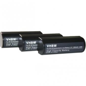 Vhbw Kompaktkamera Akku für Toshiba PDR-BT1 (Li-Ion, 1200 mAh)