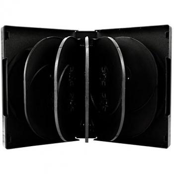 MediaRange Custodia 12 posti nero Box18