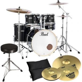 Pearl Drums Schlagzeug Export EXX725SZ/C31 mit Becken und Sitz