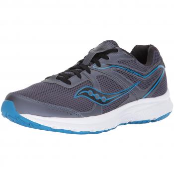 Saucony Men's Cohesion 11 Running Shoes, Grey (Grey/Blue 2)