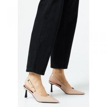 Sandalias de tacón midi slingback de Dorothy Perkins para damas