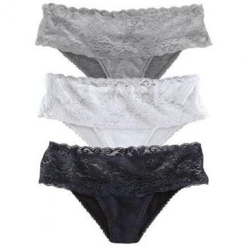 VIVANCE Tanga Elegante Gris