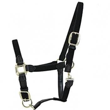 Étrier de selle en nylon tressé Kentucky – Noir