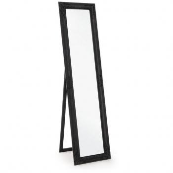 Specchio Miro nero opaco 40x160