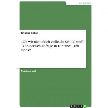 Ob wir nicht doch vielleicht Schuld sind?