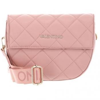 Valentino Stylish Pink Quilted Half-Moon Shoulder Bag