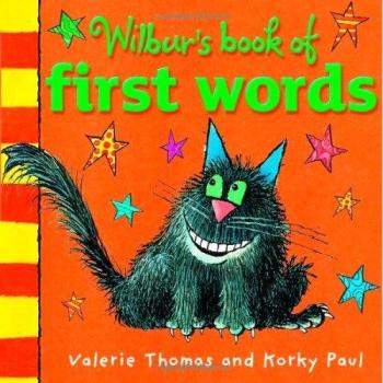 Wilbur's Book of First Words by Thomas, Valerie Book The Cheap Fast Free Post