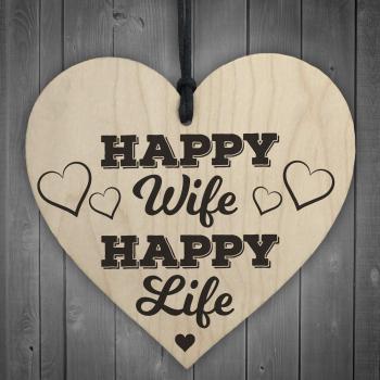 Heartfelt Happiness Plaque for Married Couples – Red Ocean
