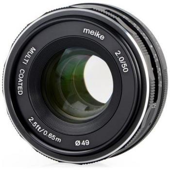 Meike 50mm F2.0 Objektiv für Sony E