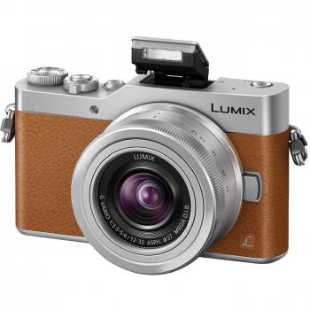 Panasonic DC-GX800KEBT Lumix G Digital Camera in Tan with 12-32mm Lens and Ultra HD Video