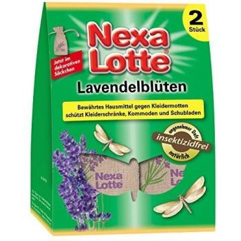 Mottenschutz 2‑Säckchen mit Lavendelblüten