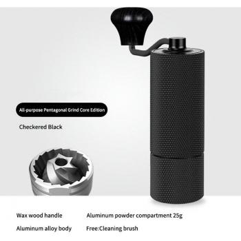 Café Master: Molinillo de Acero CNC y Rodamientos 360°