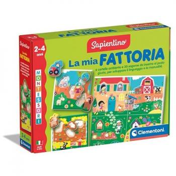 Rompecabezas “Mi Granja” Sapientino – Desarrollo Sensorial Infantil