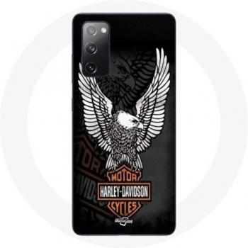 Harley Davidson Eagle Design Case for Samsung Galaxy S20 FE
