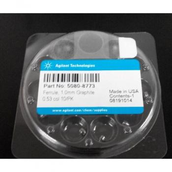 Agilent 5080-8773 Graphite Ferrule, Sealing Washer, 1mm, 10 Pack
