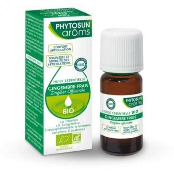 Huile Essentielle de Gingembre Bio