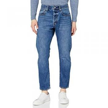 Superdry Jean Frankie Baggy, Bleu (Mid Blue Diamond 3sq), W31/L32