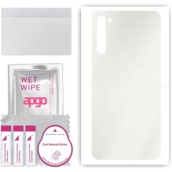Soft‑TPU Matte Skin für Redmi Note 8 – Flexibler Wrapfilm mit Positionierungsstreifen und Hydrogelschutz