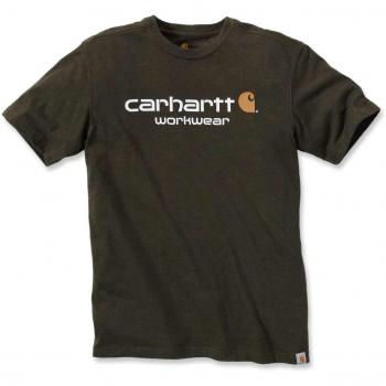Workwear-Core Kurzarm Shirt Carhartt, Moss Heather, XL