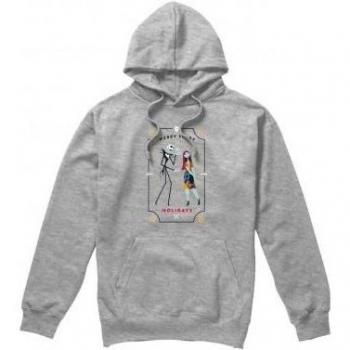 Nightmare Before Christmas Mens Halloween Xmas Jack & Sally XL Hoodie