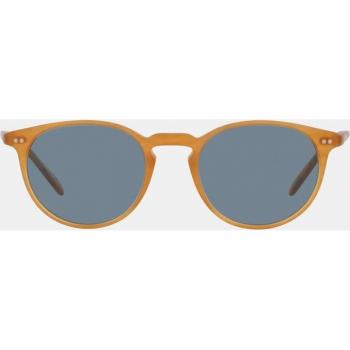 Oliver Peoples gafas de sol redondas unisex acetato camel