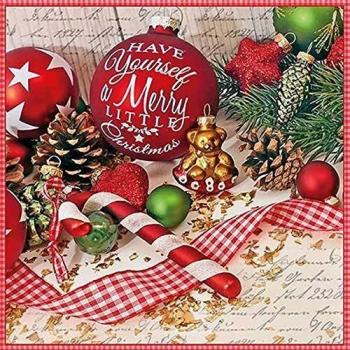 Festive Season 3-Ply Paper Napkins – Merry Little Collection