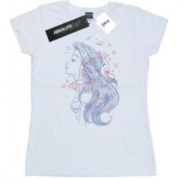 Disney dames Ariel Flounder T-shirt katoen