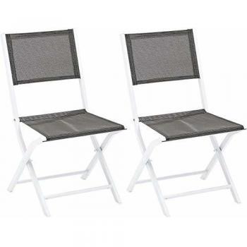 Wilsa Garden Chaise Pliante Modulo (Lot de 2)