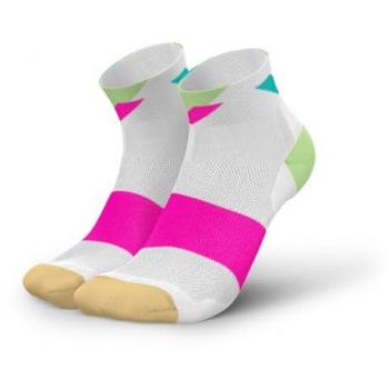 Incylence Strikes Kurzsocken Weiß Pink für Sportler