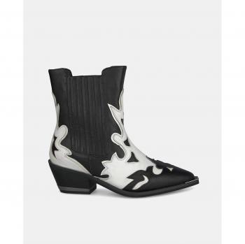 Bota Feminina Cowboy Alma En Pena 522 Preto