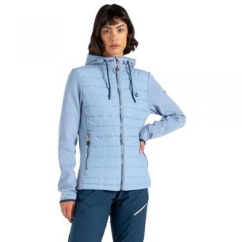 Chaqueta de Trekking Mujer Azul D2B