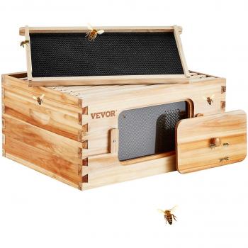 Colmena Langstroth de Madera de Cedro con Cera de Abejas