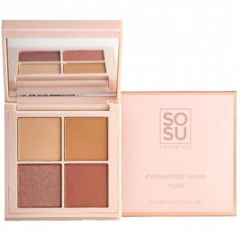 SOSU Cosmetics Quad Eyeshadow in Nude