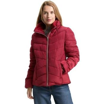 Wasserabweisende Damen‑Jacke „TOM TAILOR“ – Rot, Universell, XS (Polyester)