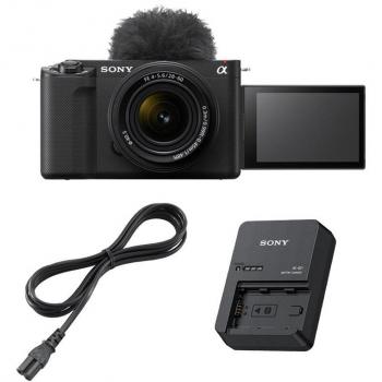 Caméra SONY ZV-E1 avec objectif FE 28-60 f/4-5.6 et chargeur BC-QZ1, garantie 3 ans
