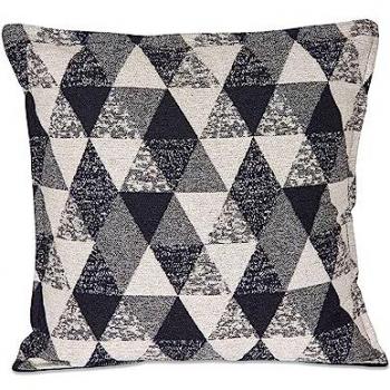 Cojín de 45×45 cm, 8 cm de profundidad, 100% Poliéster, Relleno 400 g