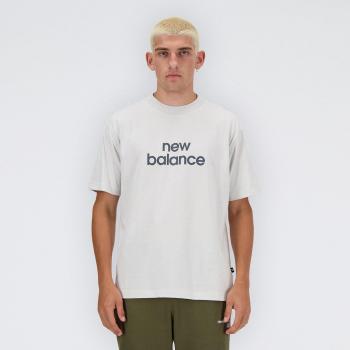New Balance Herren Relaxed Fit T-Shirt grau L