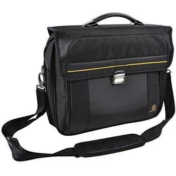 EXACOMPTA Umhängetasche EXACTIVE, Polyester, schwarz