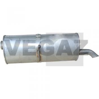 Silencieux Arrière VEGAZ PGS‑422 – Compatible Peugeot 307, Citroën C4 I