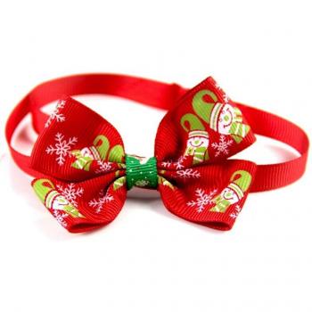 Collar Festivo para Cachorros con Diseño de Pajarita