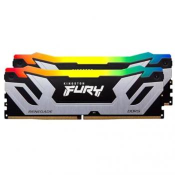 Kit de mémoire RAM – KINGSTON – FURY Renegade – 48Go – 8400 MT/s – RGB Silver (Version 1)