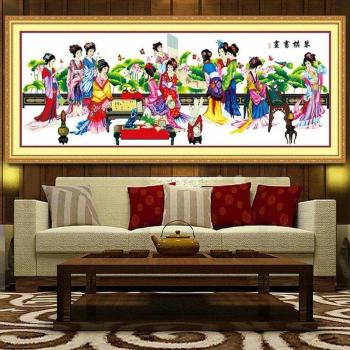 Kit de broderie chinoise 210*76cm