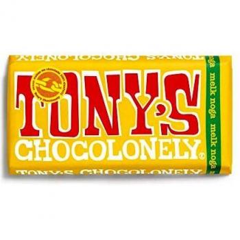Tony's Chocolonely Milk Nougat Chocolate 180 g