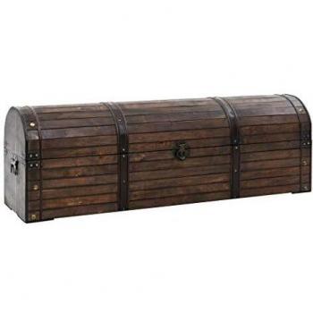 VidaXL Solid Wood Storage Chest Vintage 120x30x40 cm