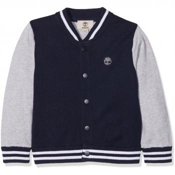 Timberland Cardigan Tricot, Chaleco Infantil, Azul (Indigo Blue), 6 años