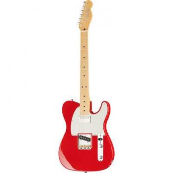 Fender 2024 Japan Hybrid II Telecaster with Maple Neck in Modena Red