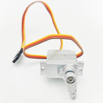 Servo de engranaje de metal con brazo para camiones RC 4WD MN D90 D91 WPL B1 B14 B16 B24 C14 C24 B36