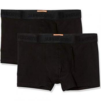 Superdry Classic Trunk Triple Pack Boxer, Noir (Multipack)